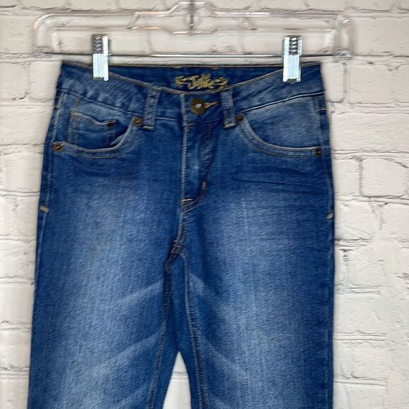 Girls Justice Jeans with button back pockets, Girls Jeans - Picture 3 of 6